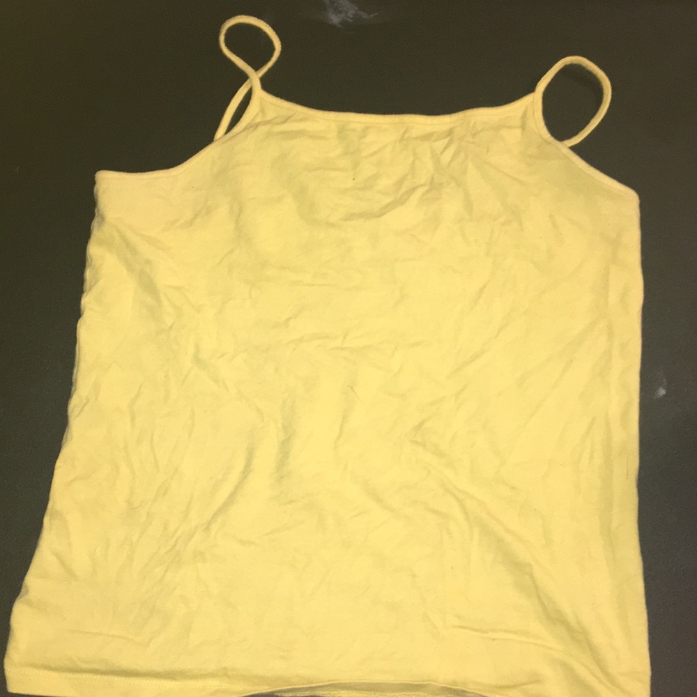 Kids XL yellow tank top